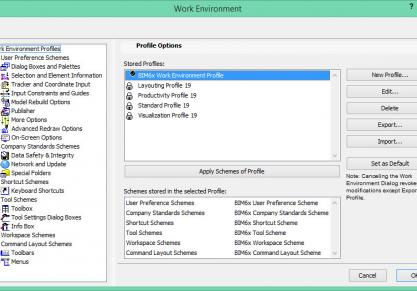 New ARCHICAD 19 Work Environment Commands