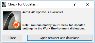 Is your ARCHICAD up to date?